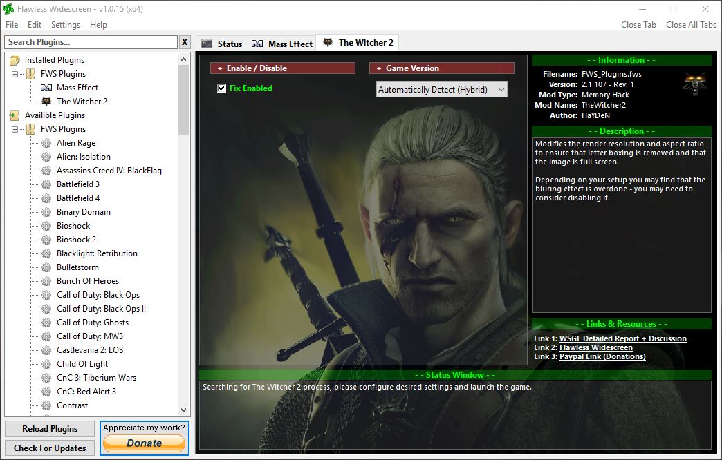 The Witcher 2, Software