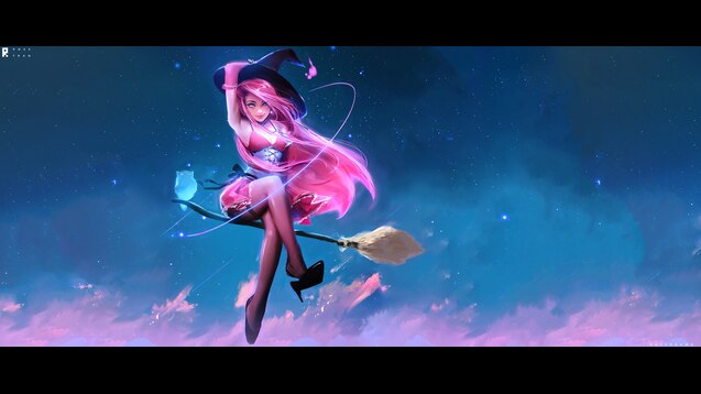 Steam Workshop Witch Girl Ultrawide Animated Wallpaper