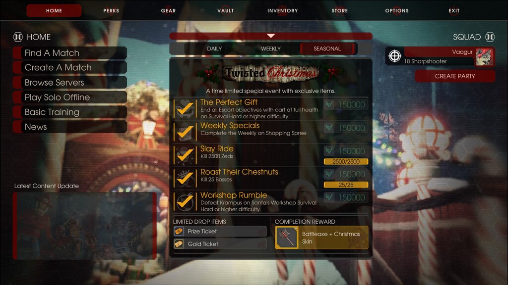 Steam Community Screenshot Twisted Christmas Done