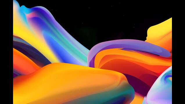 Steam Wave Color Background Download Free