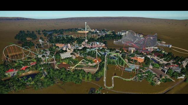 Steam Workshop Busch Gardens Tampa Bay W Skyride Wip