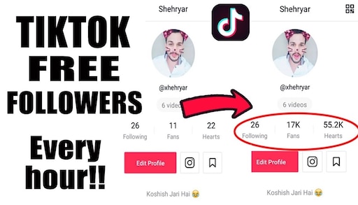 Are you looking for free Tik Tok fans and free Tik Tok followers? or Maybe ...