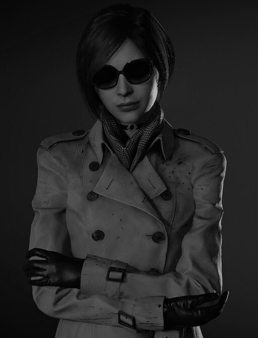 Resident Evil 2 Ada Wong Double Breasted Coat