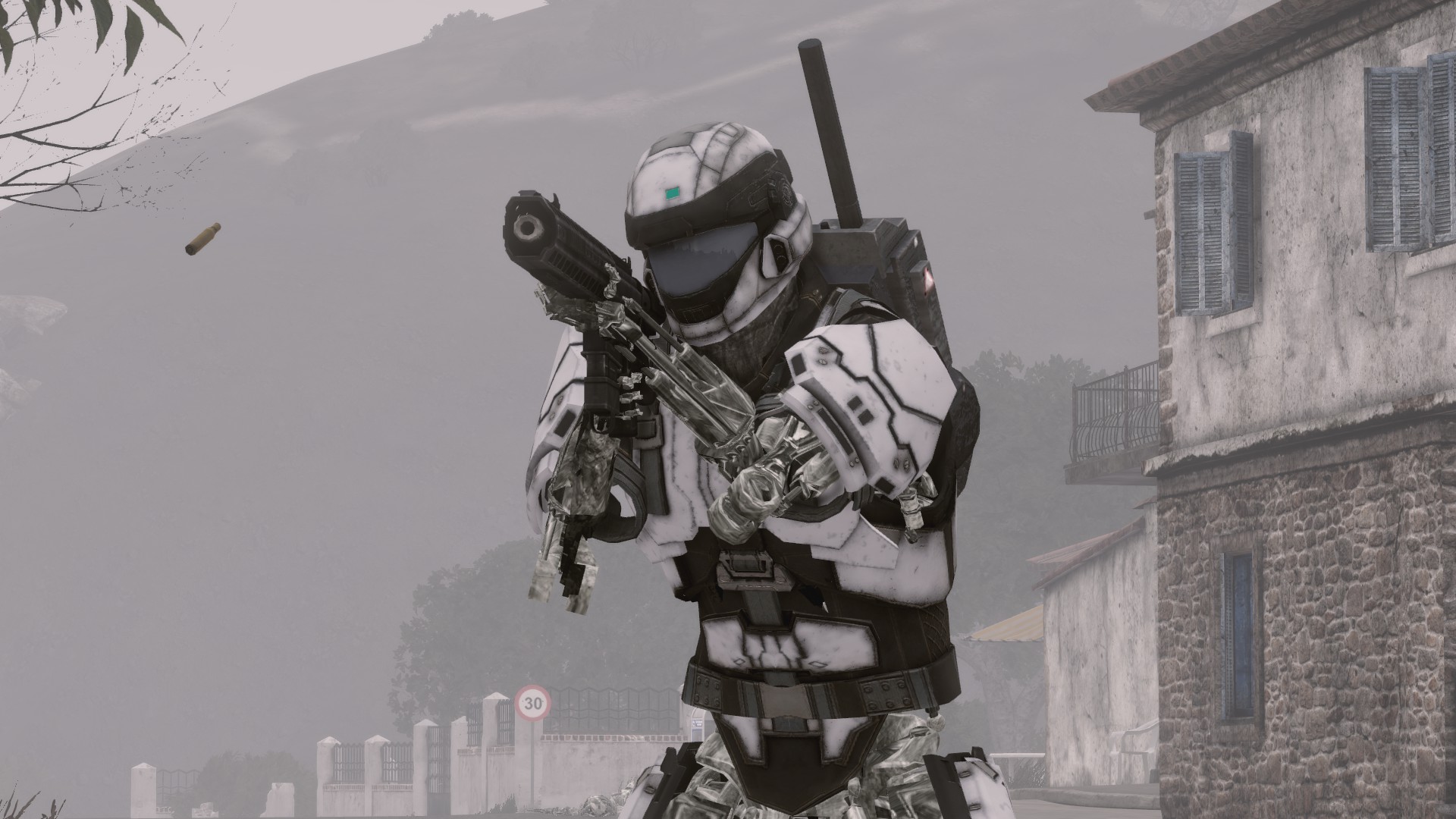 Arma 3 Wallpaper - Red and white sniper by CaptainAweesome on