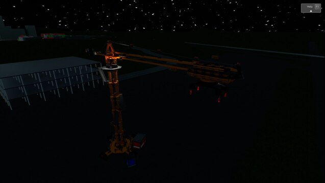 LEGO 7905 City Construction Building Crane