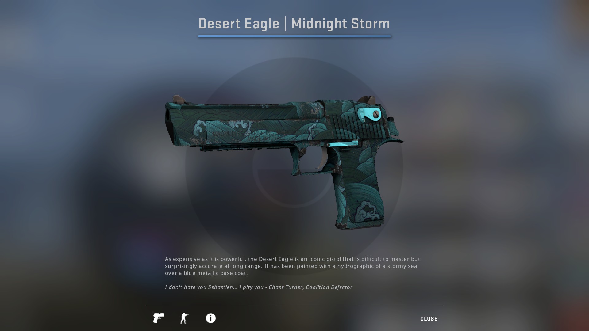 Desert eagle midnight storm