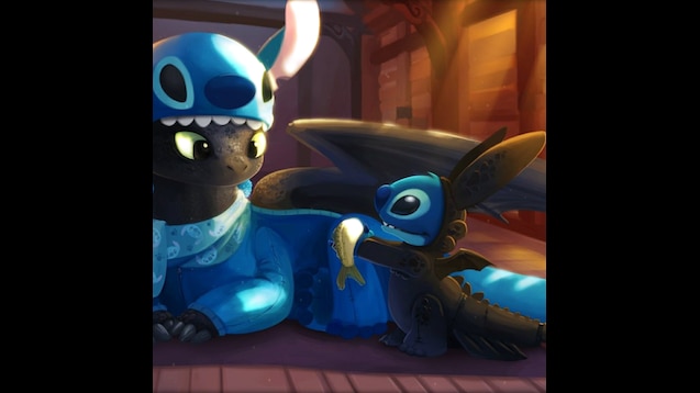 Steam Workshop::Stitch & Toothless Animated Wallpaper