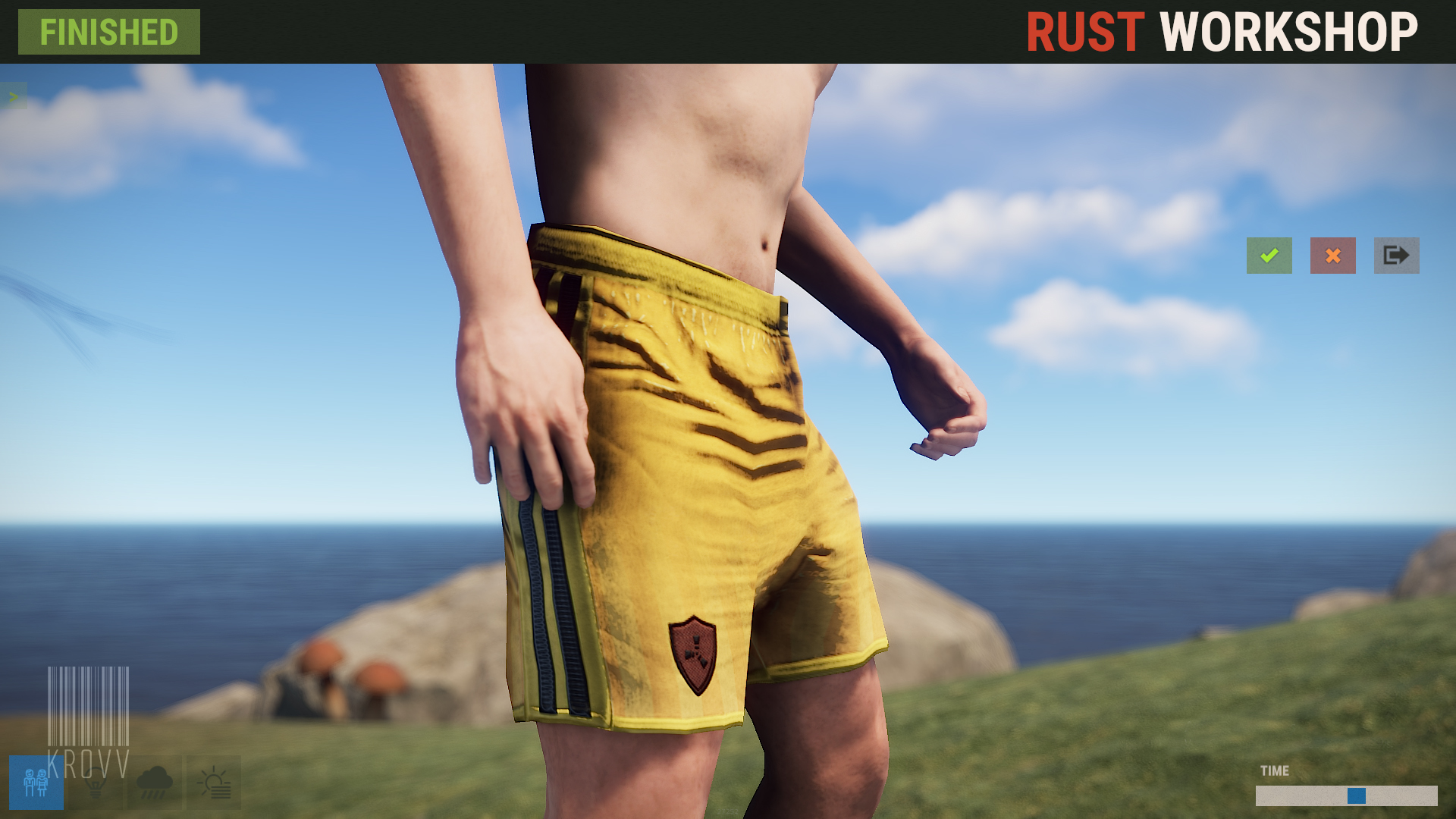 Rust Goalkeeper Shorts thumbnail 4