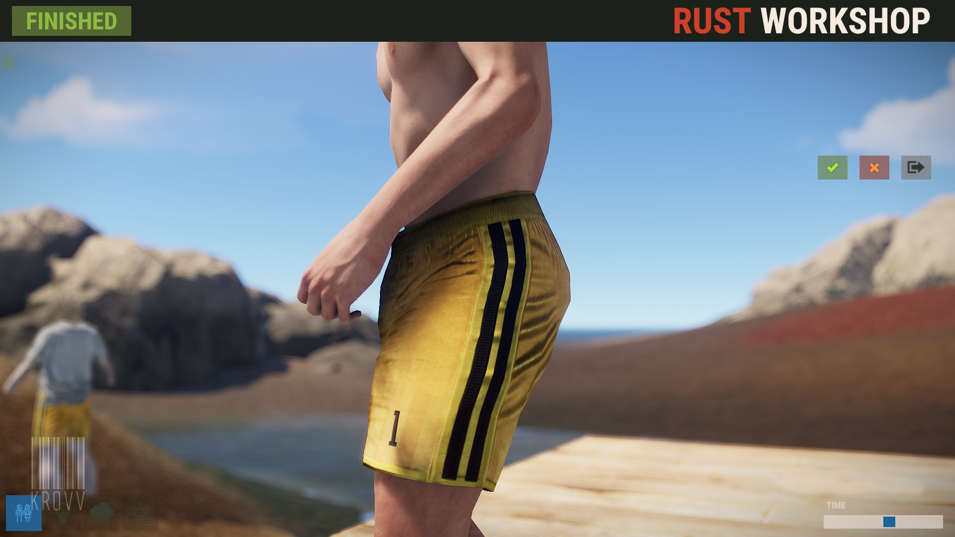 Rust Goalkeeper Shorts thumbnail 5