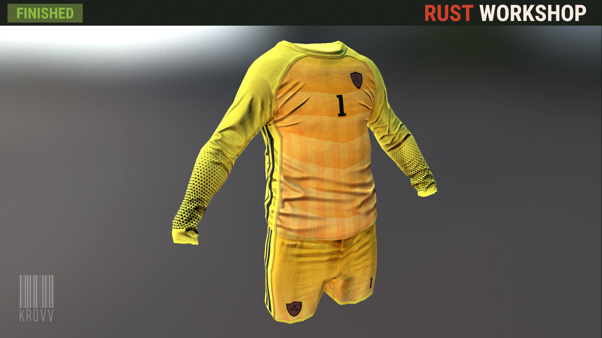 Rust Goalkeeper Shirt screenshot 1