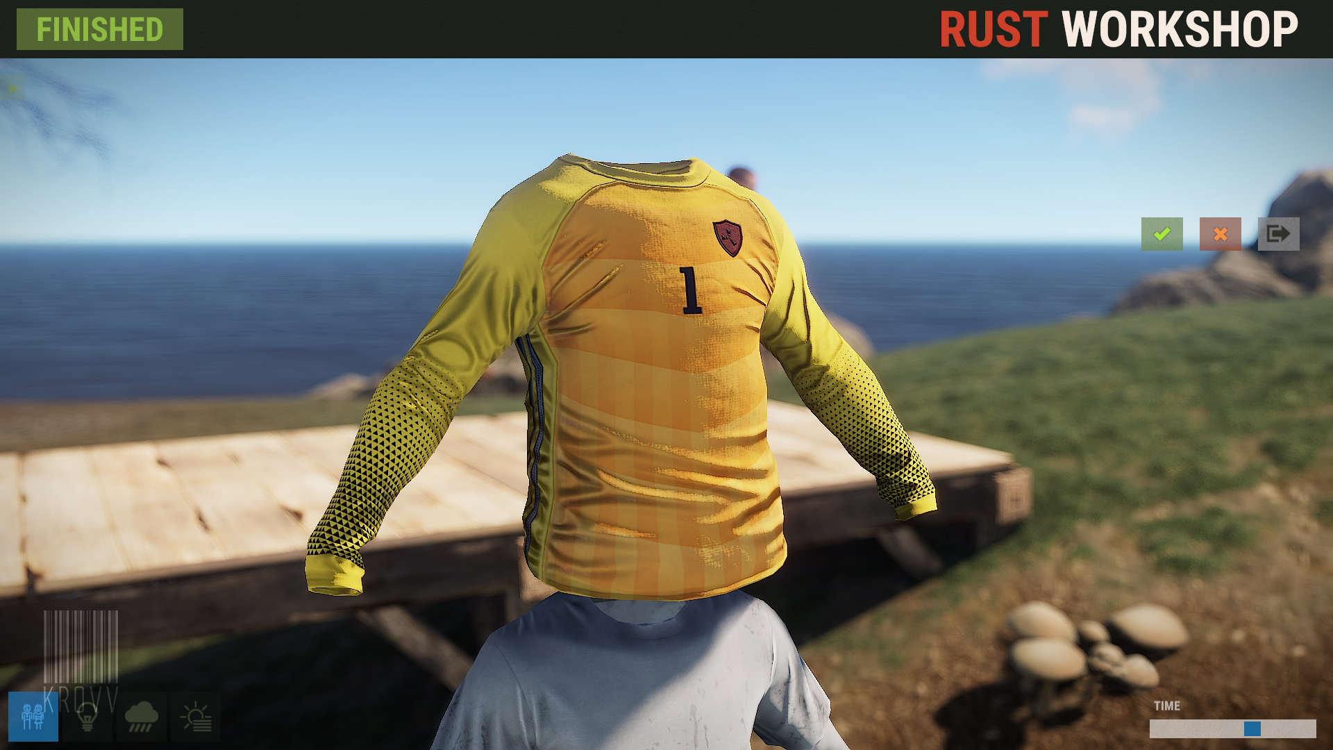 Rust Goalkeeper Shirt thumbnail 3