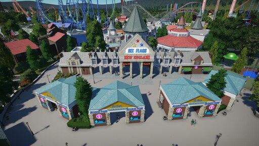 Steam Workshop Six Flags New England by themotius 2018