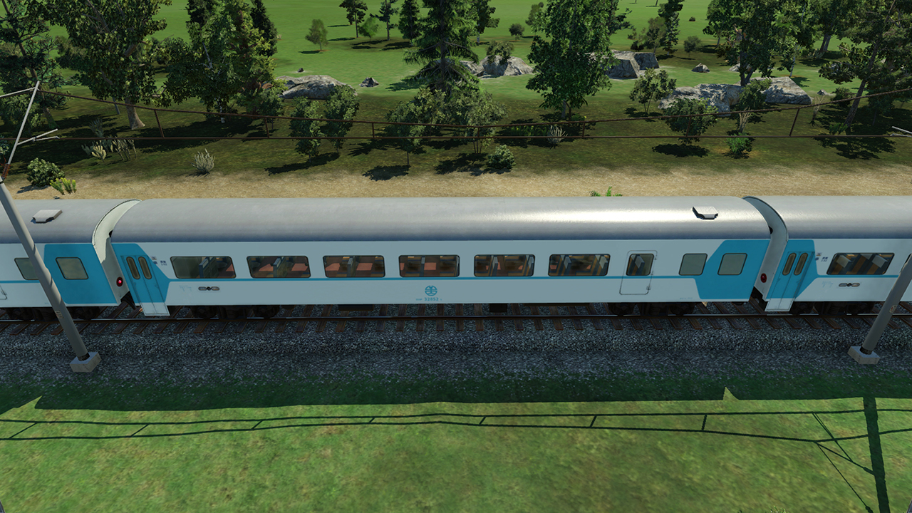 Majsternya Steam Tra Chu Kuang Express Coach 台鐵莒光號復興號車廂