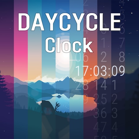 Daycycle Slide Clock