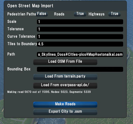 Steam Community Guide Cimtographer Usage Eng Jpn 自動マップ 道路作成modの使い方