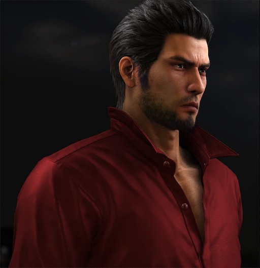 Steam Community :: :: Kazuma Kiryu With A Beard