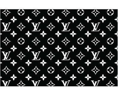 Louis Vuitton Logo Stencil Print
