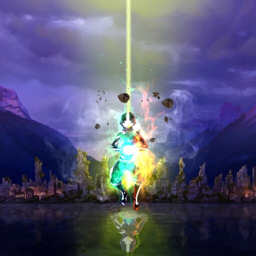 Steam Workshop::Aang Avatar State - Avatar : The Last Airbender