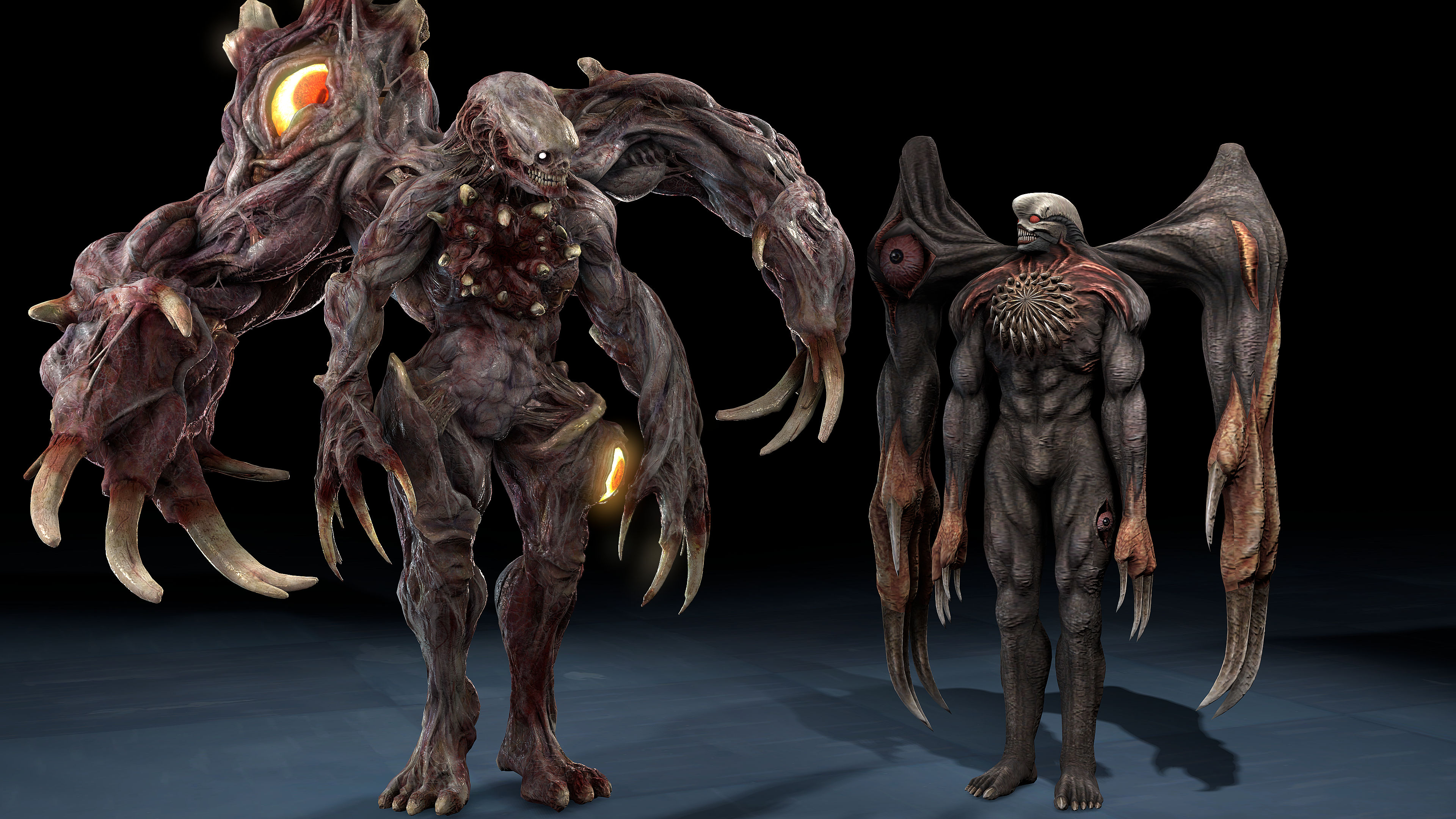 William Birkin from Resident Evil 2 already in the 3rd G-Virus transformati...