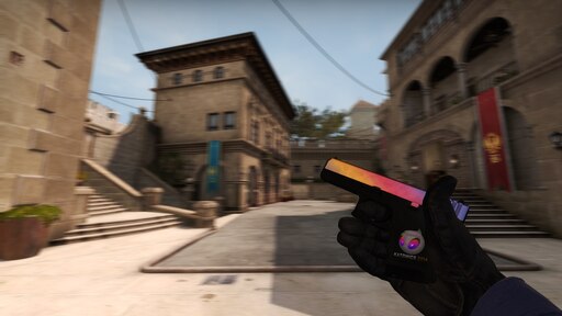 Glock-18 | Fade (Factory New) with Dignitas Holo. 