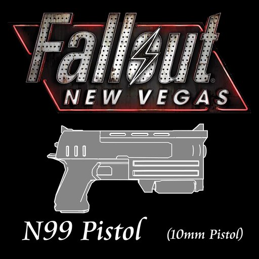 10mm pistol fallout new vegas map