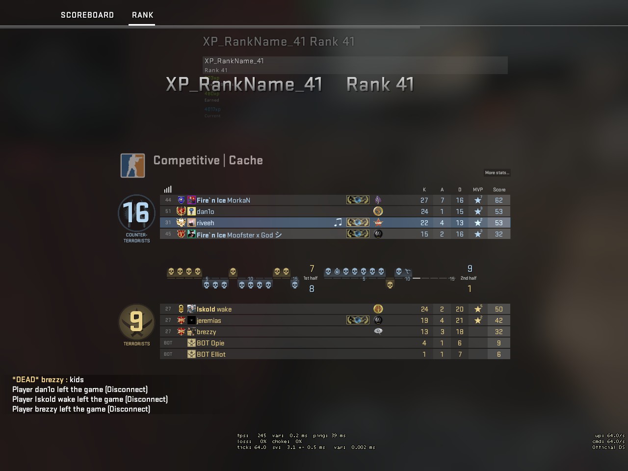 cs go matchmaking failed to reconnect