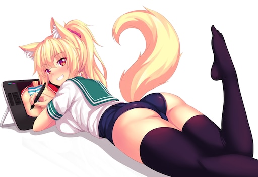 Мастерская Steam::Anime Cat Girl Tiffy.