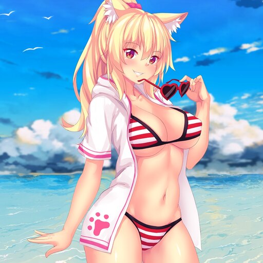 Cat clearance girl swimsuit