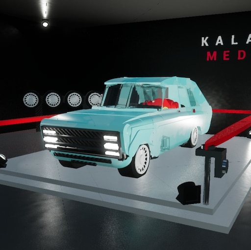 Kalashnikov store electric car