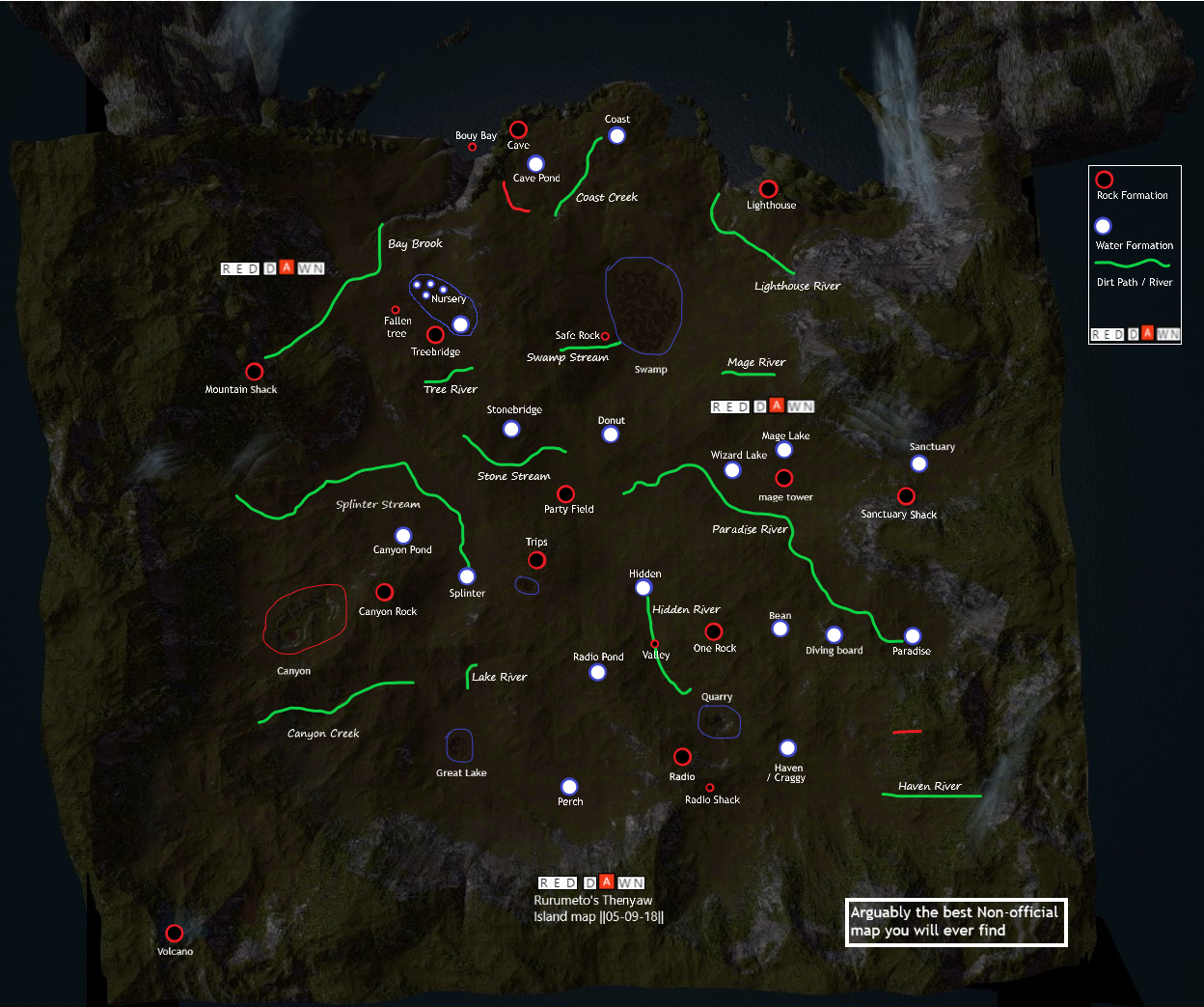 Steam Community Guide Thenyaw Island Map