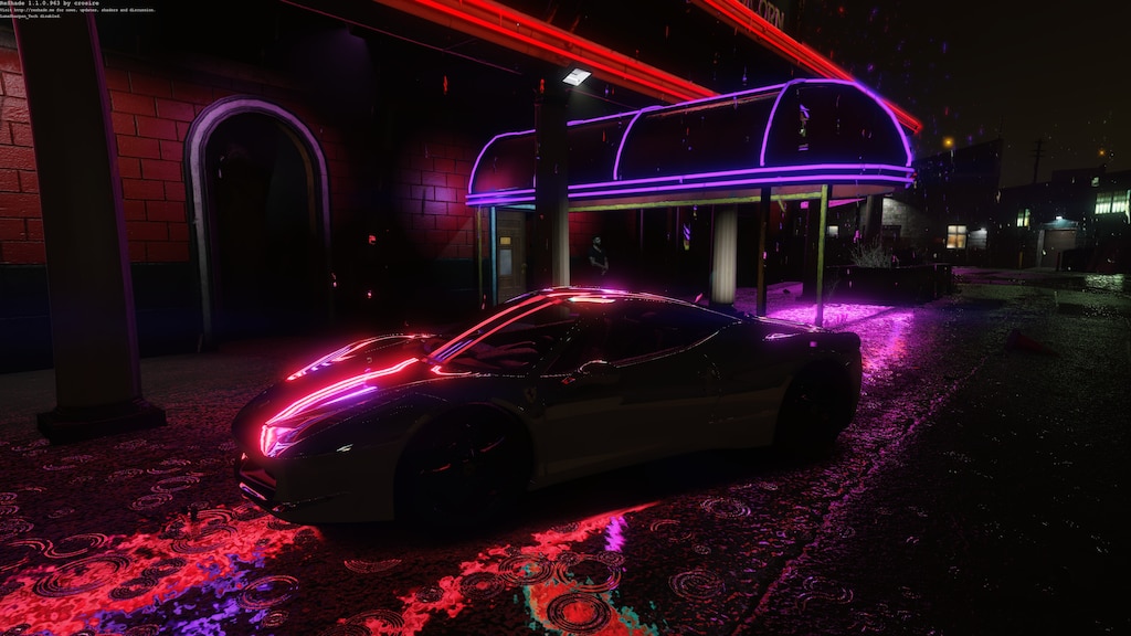 Steam Community Screenshot Gta V Custom Enb Settings Night Rain 4k