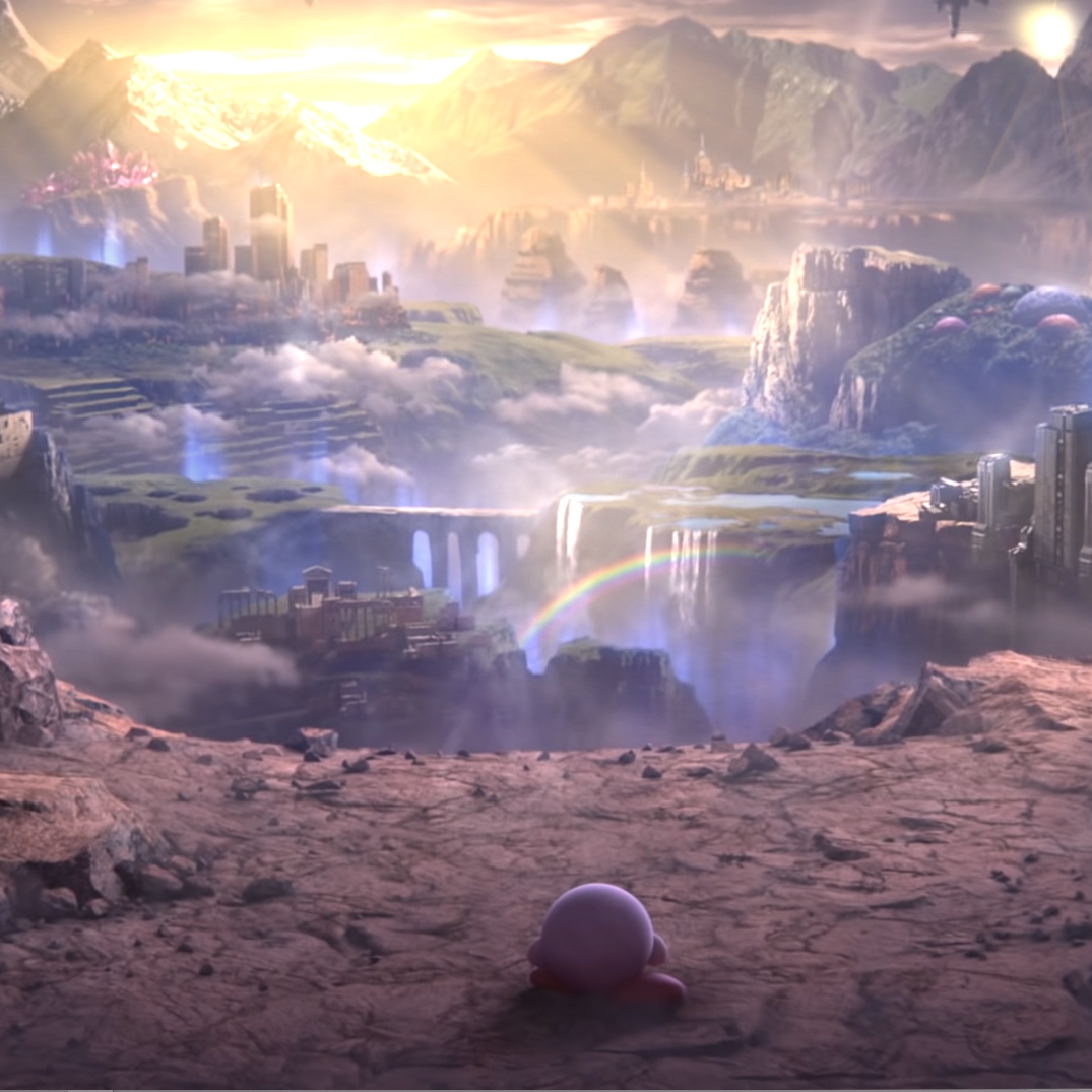 world of light smash bros map