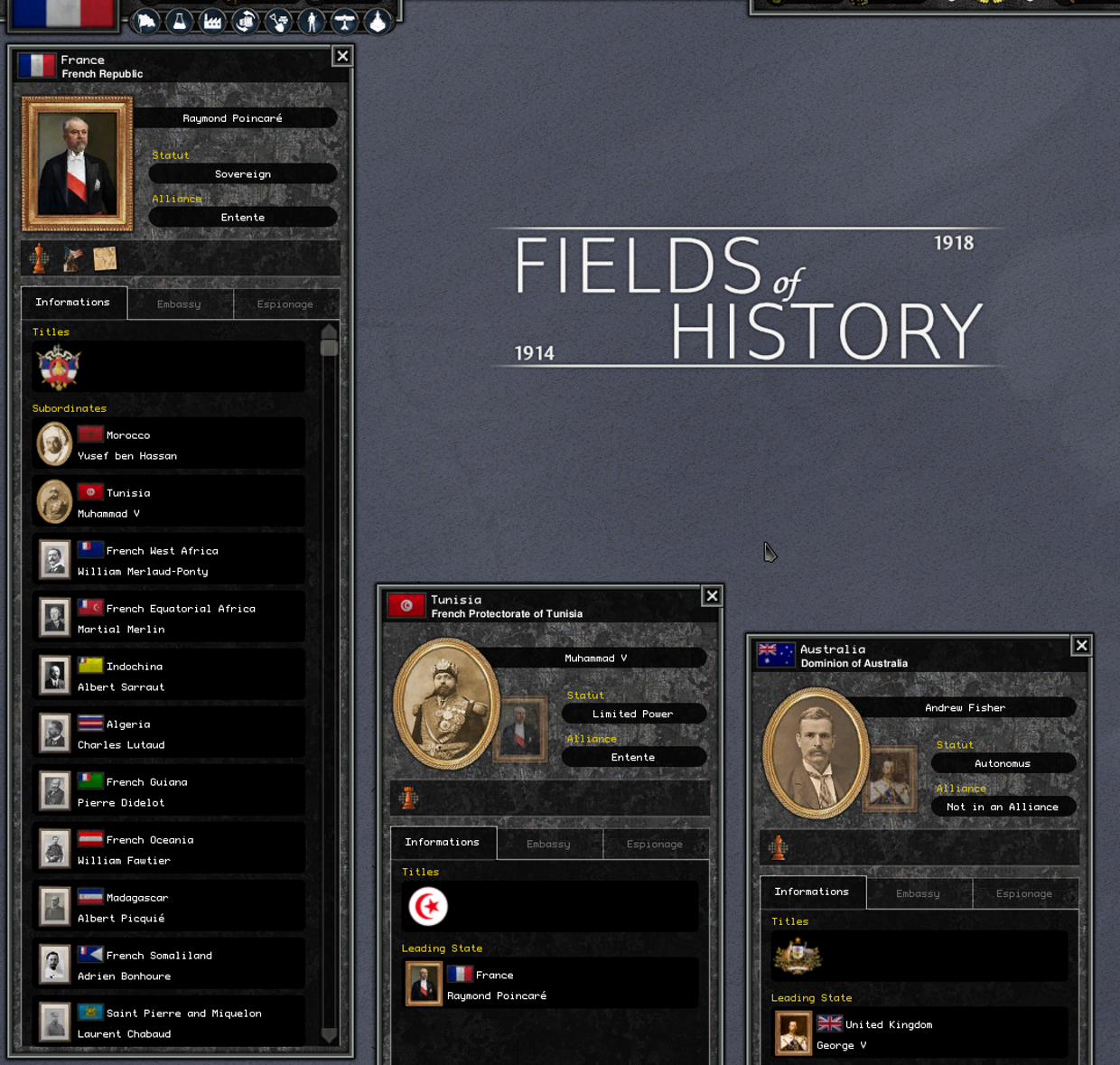 Field Of History The Great War