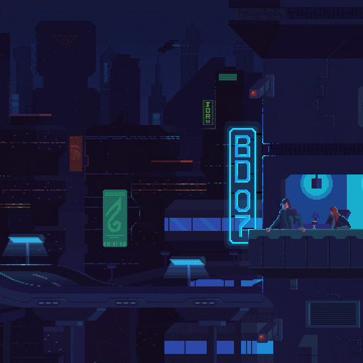 Steam Workshop::Pixel Cyberpunk City