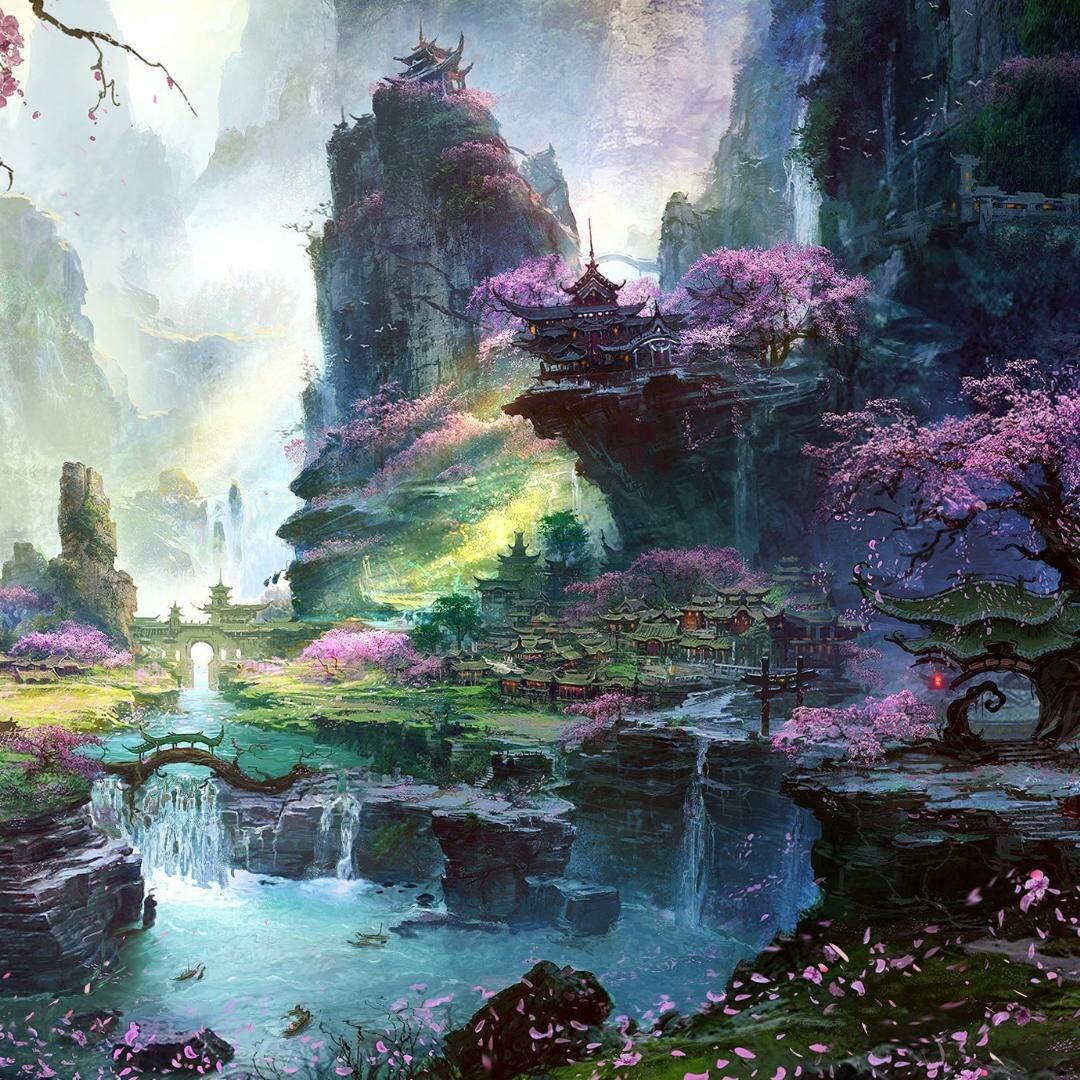 Fantasy lanscape