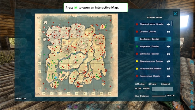 26 Ark Explorer Notes Map - Online Map Around The World