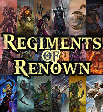 how to recruit regiments of renown