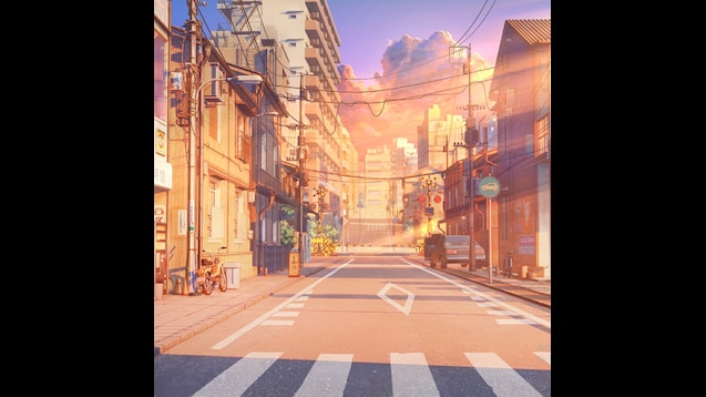 Steam Workshop :: Anime Tokyo Street Sunset