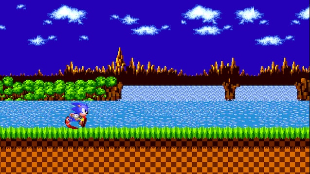 Sonic.exe Hill Background Loop 