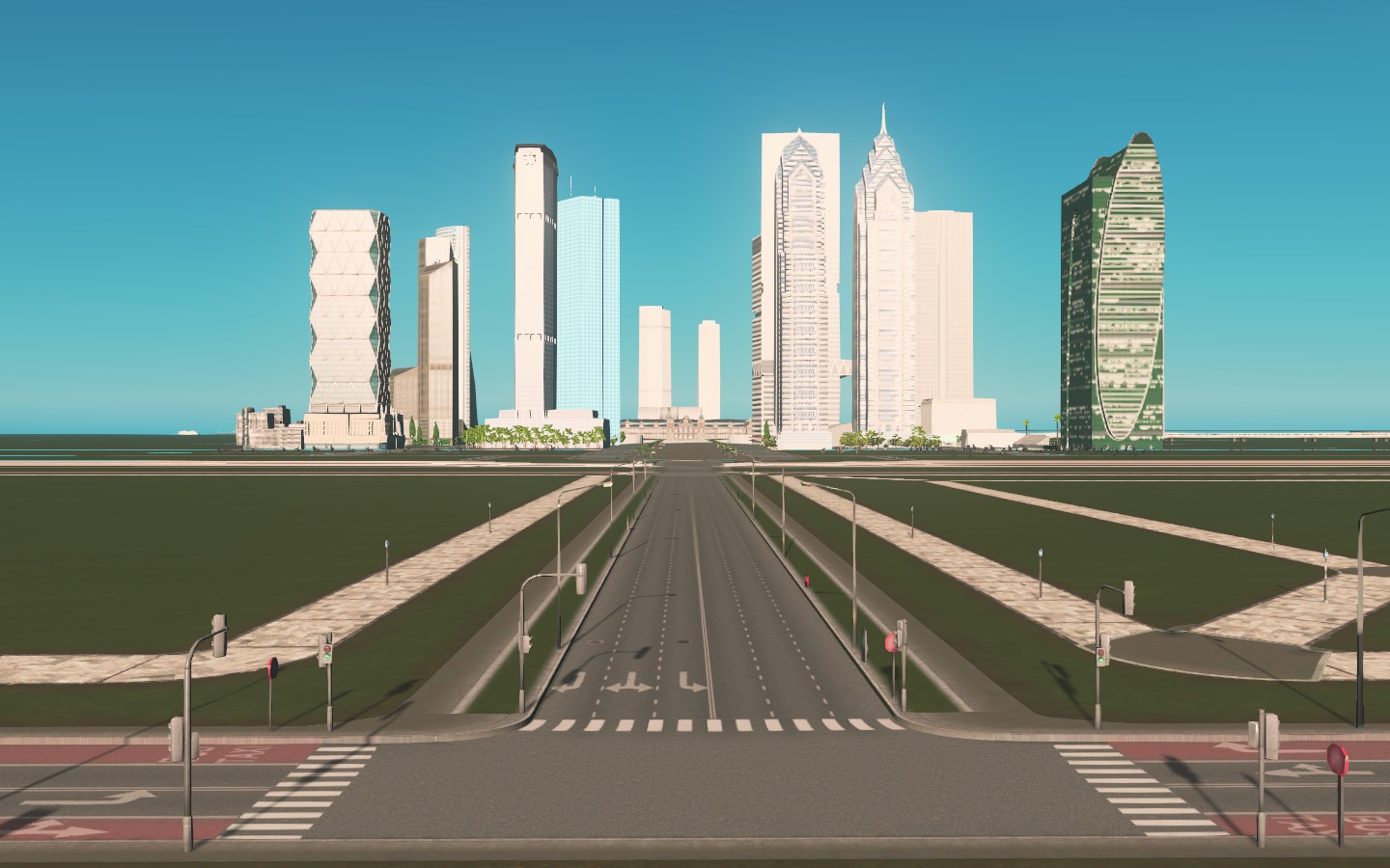 Steam Workshop Citiesskylines Road And Intersection