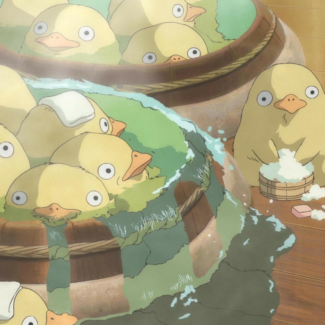 Spirited Away Duck Bath