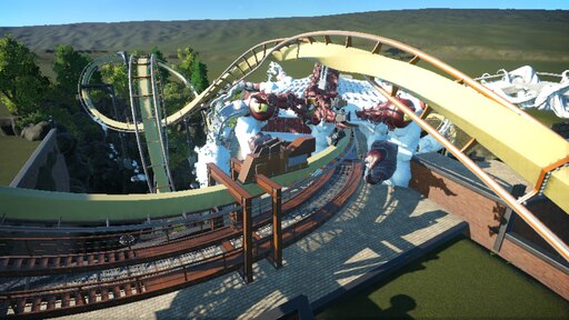 Steam Workshop NEMESIS Roller Coaster Alton Towers 8K PLACABLE