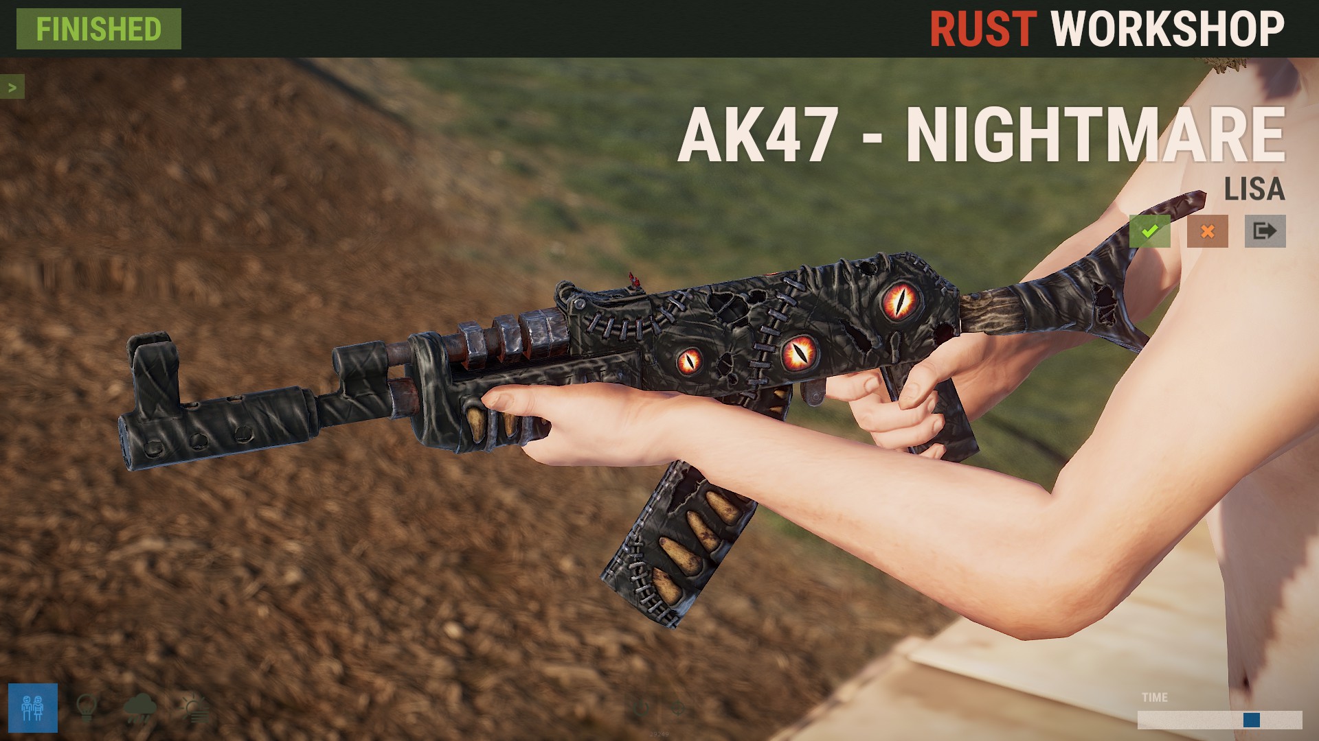 Nightmare AK47 screenshot 1