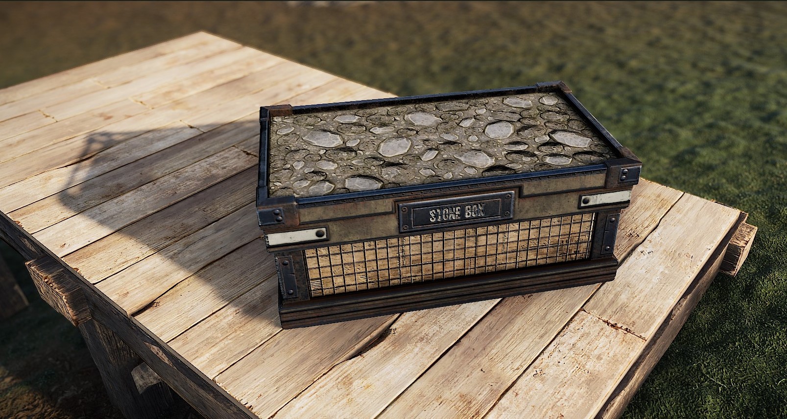 Open Stone Box thumbnail 6
