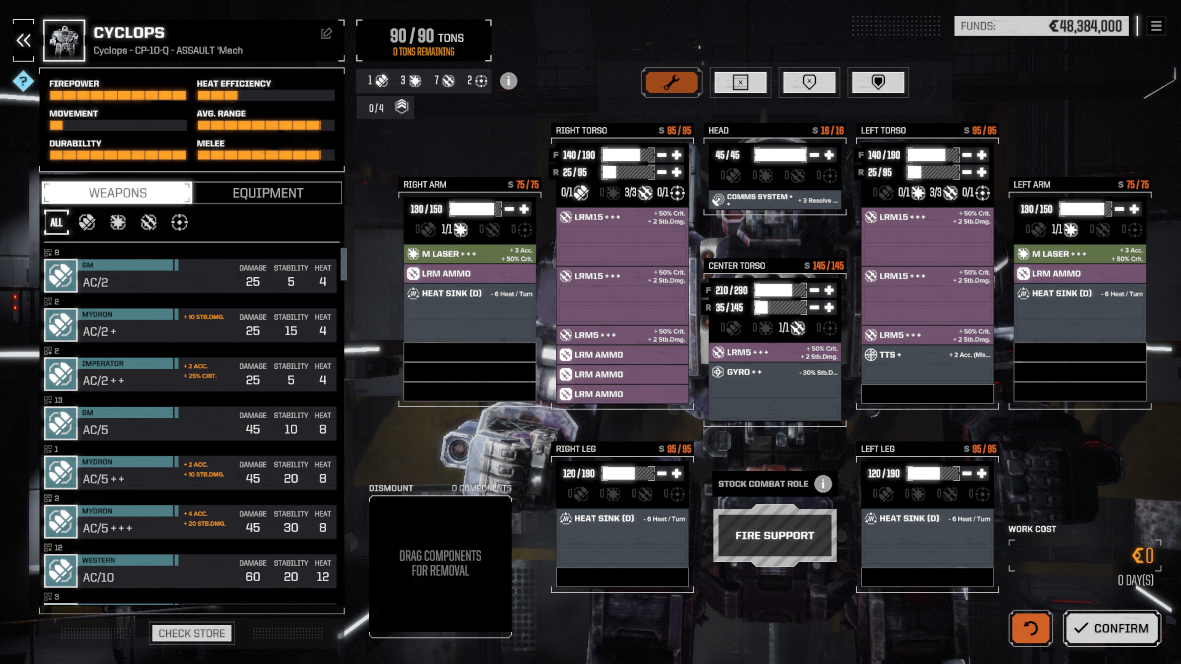 Mech Bay after completing Flashpoints | Paradox Interactive Forums
