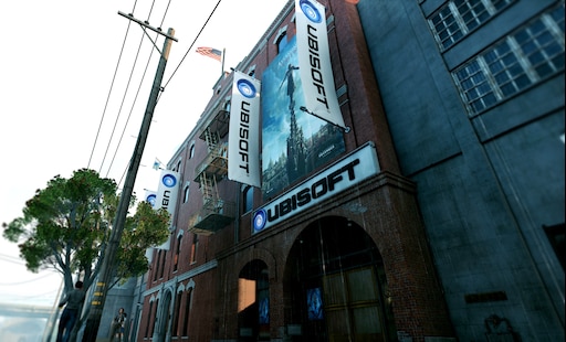 Ubisoft montreal. Юбисофт Монреаль. Здание юбисофт в Монреале. Здание компании юбисофт. Штаб квартира Ubisoft.