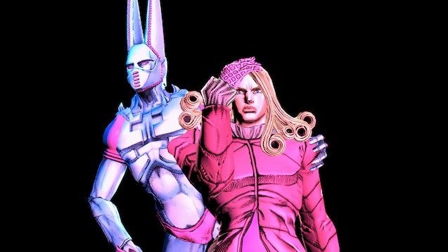Funny Valentine and D4C; love train. by drawingdudelen on Newgrounds