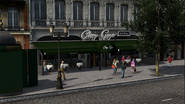 Steam Workshop Restaurant Tables And Chairs Paris