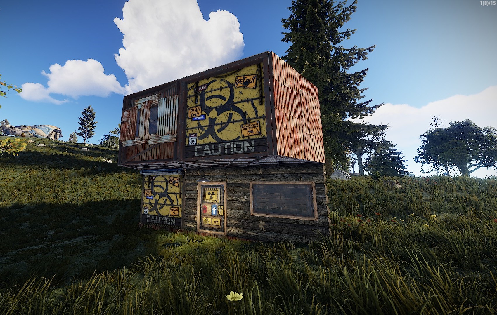 Caution Garage Door thumbnail 2