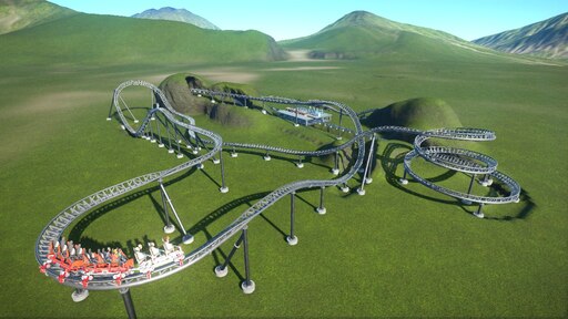 Steam Workshop Backlot Stunt Coaster Track Only